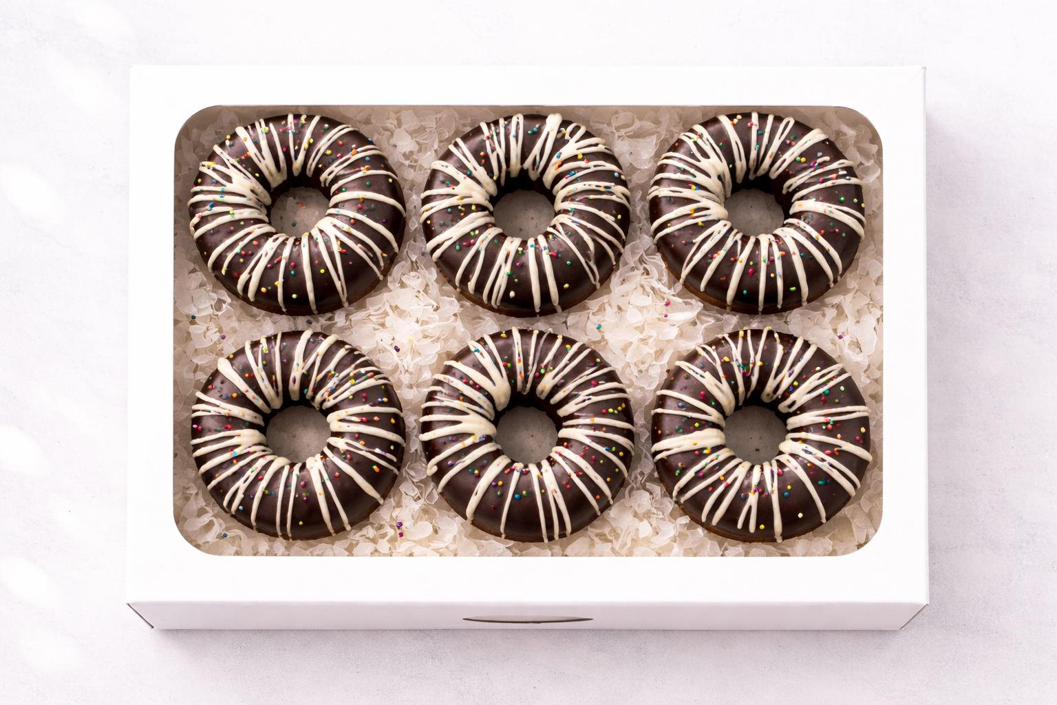 assorted donuts box assorted donuts box