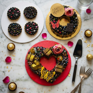 chocolate tart cake (assorted shapes)