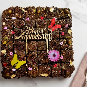 assorted mini brownie box