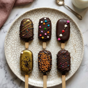 assorted cake popsicles (cakesicle box)